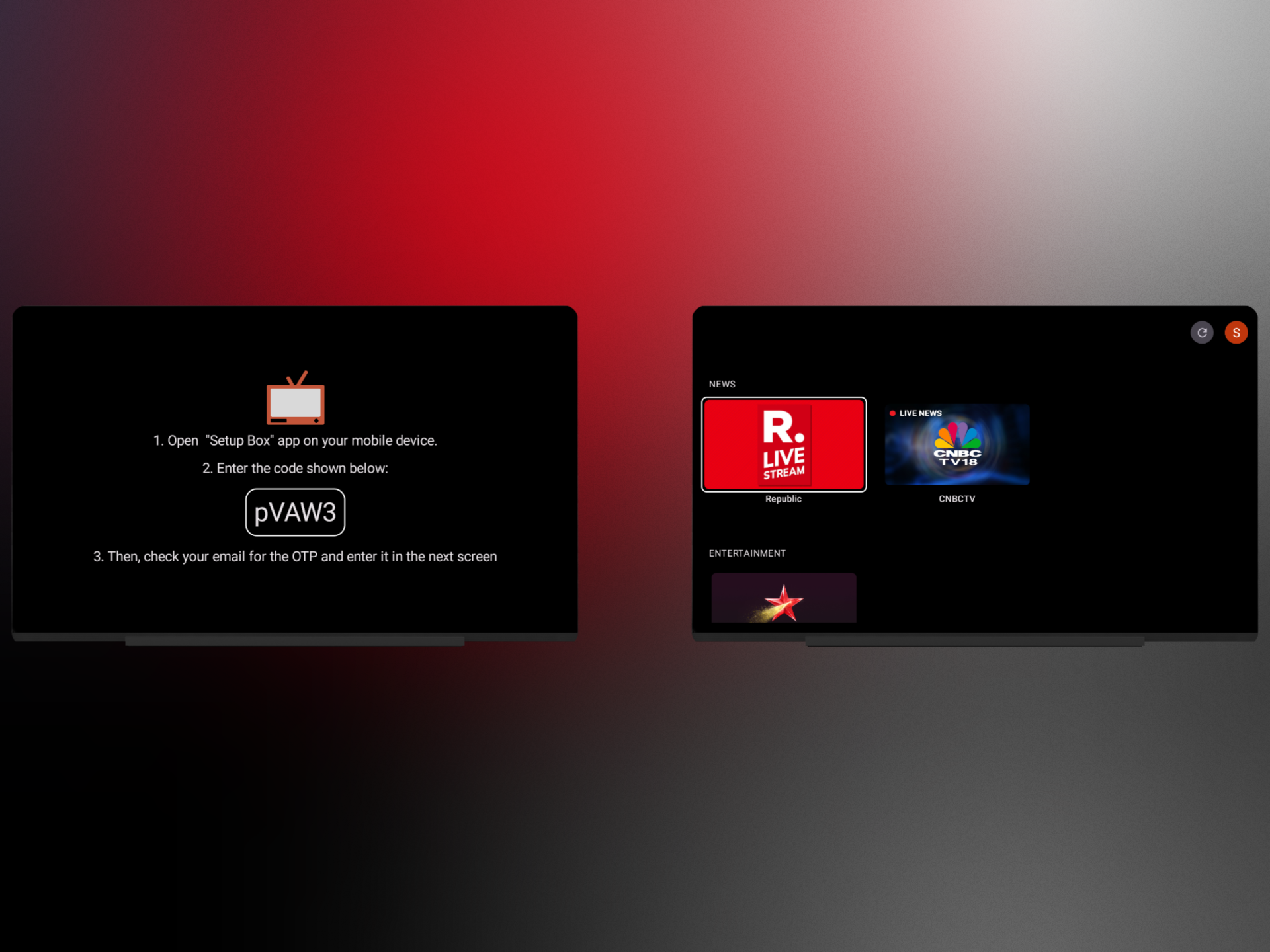 Setup Box